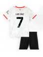 Liverpool Luis Diaz #7 Kolmaspaita Lasten 2024-25 Lyhythihainen (+ shortsit)